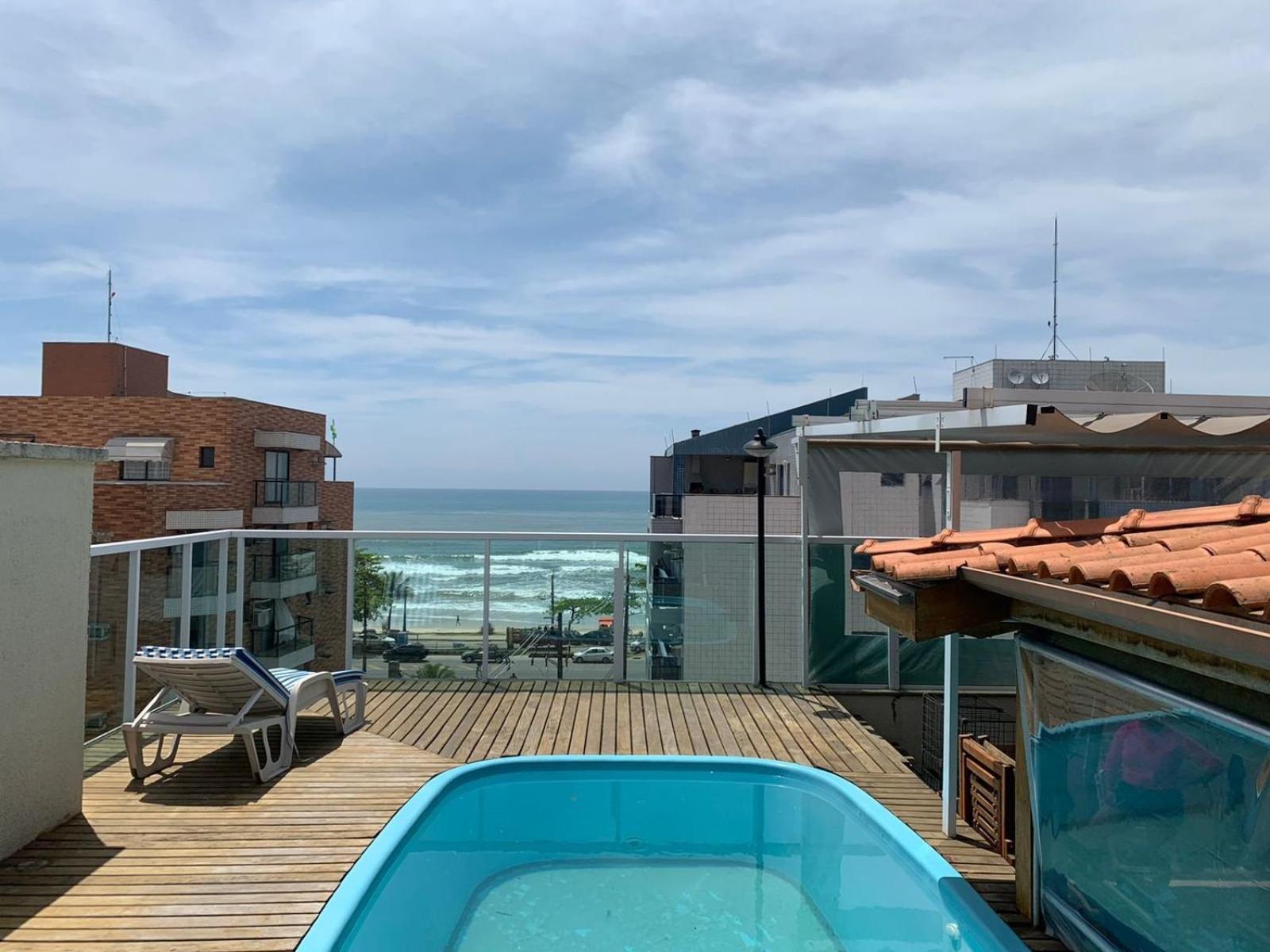 Appartement Cobertura Premium Vista Pro Mar, Com Piscina à Ubatuba Extérieur photo