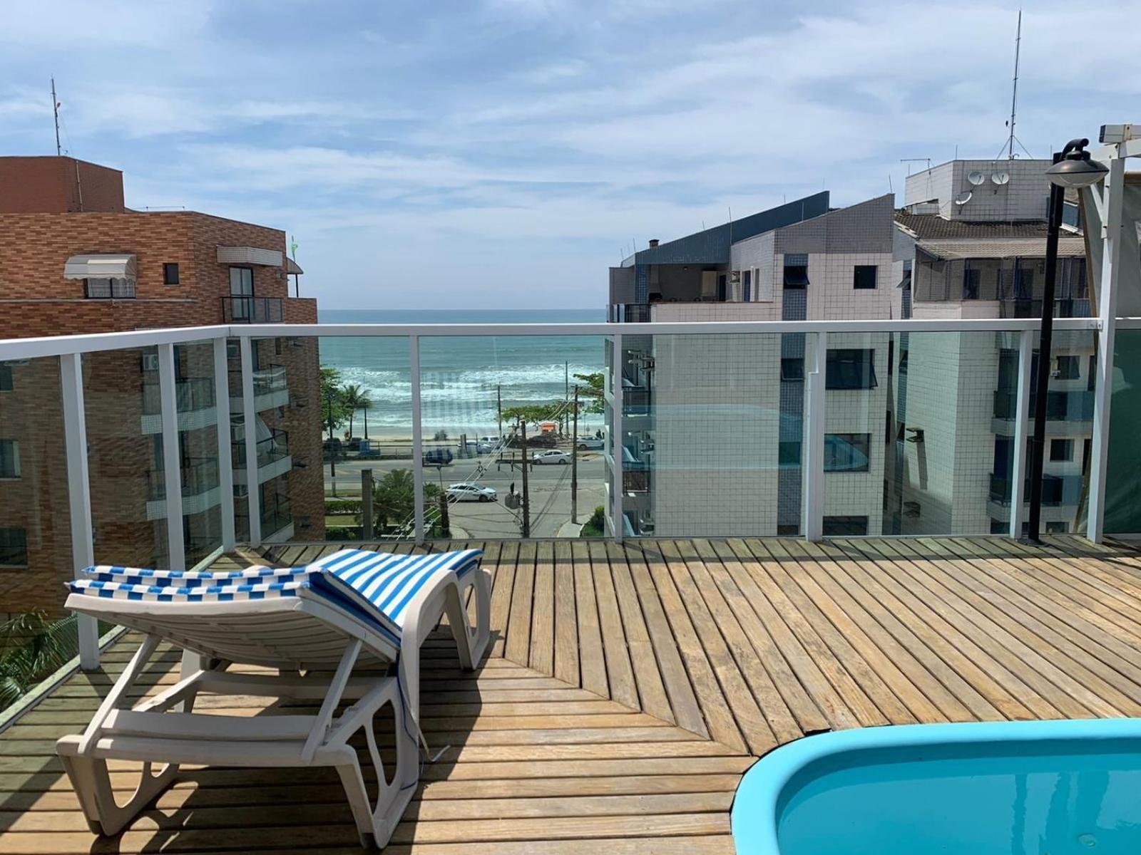 Appartement Cobertura Premium Vista Pro Mar, Com Piscina à Ubatuba Extérieur photo